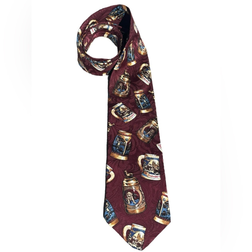 GENUINE COLLECTION 1994 Anheuser-Busch Budweiser Neck Ties (4 available)